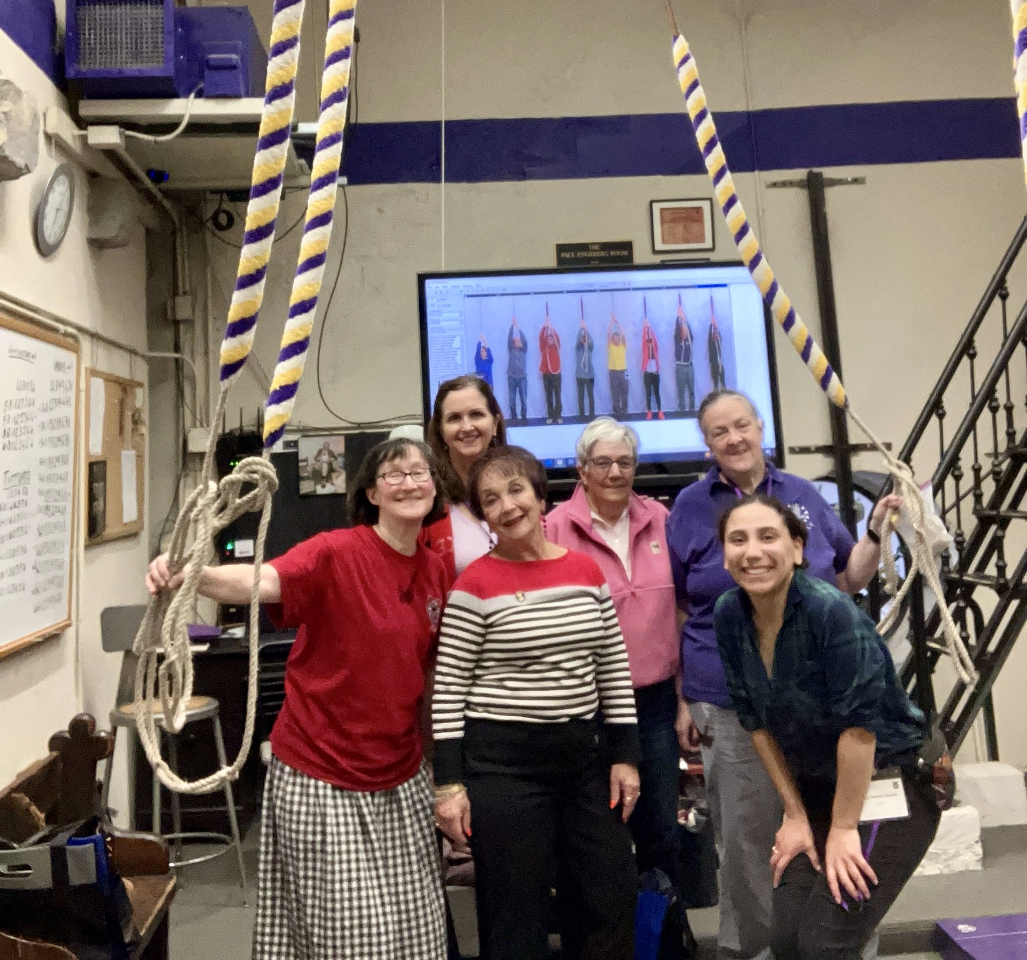 photograph of bell ringers