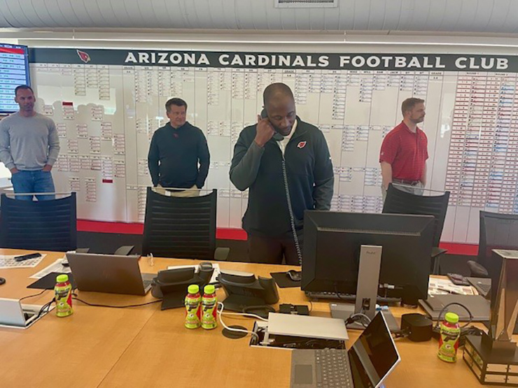 Drafting Arizona Cardinals wide receiver Tejhuan Palmer in 2024