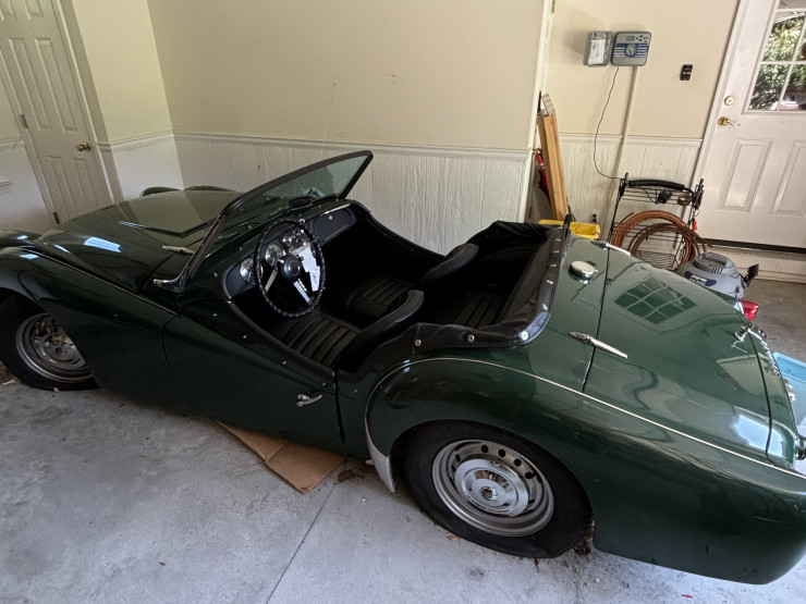 Donald Burrell's 1958 Triumph