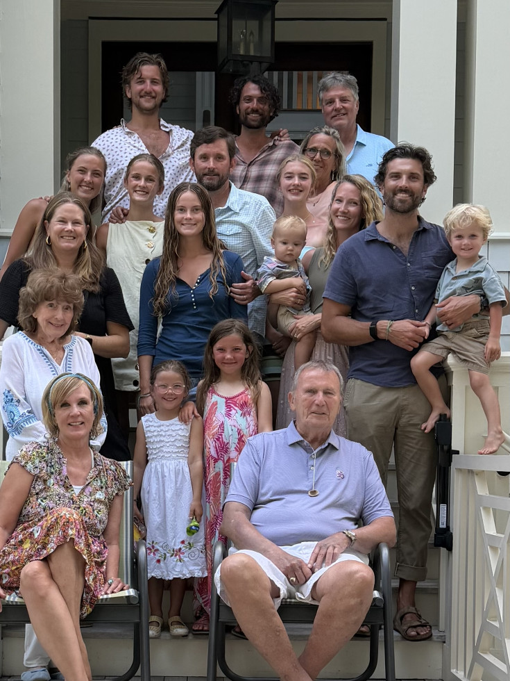 Every two years, the Rusts hold a big family gathering that includes the grandchildren and great-grandchildren of the late Bob, C&rsquo;56, and Karen Keele. Bob Keele taught in Sewanee&rsquo;s political science department for 42 years and later served as dean of the College of Arts and Sciences. The Rusts&rsquo; daughter, Lisa, C&rsquo;88, was married to the Keeles&rsquo; son, Robert, until Robert&rsquo;s passing.