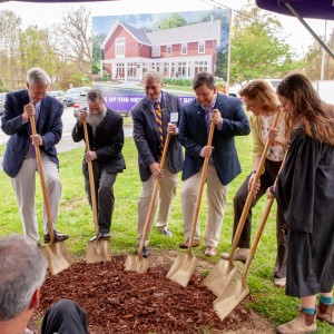 bookstore groundbreaking