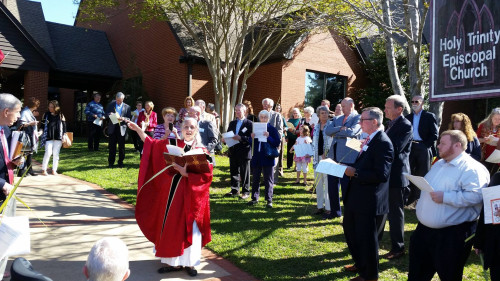 Palm Sunday at Holy Trinity Episcopal Church