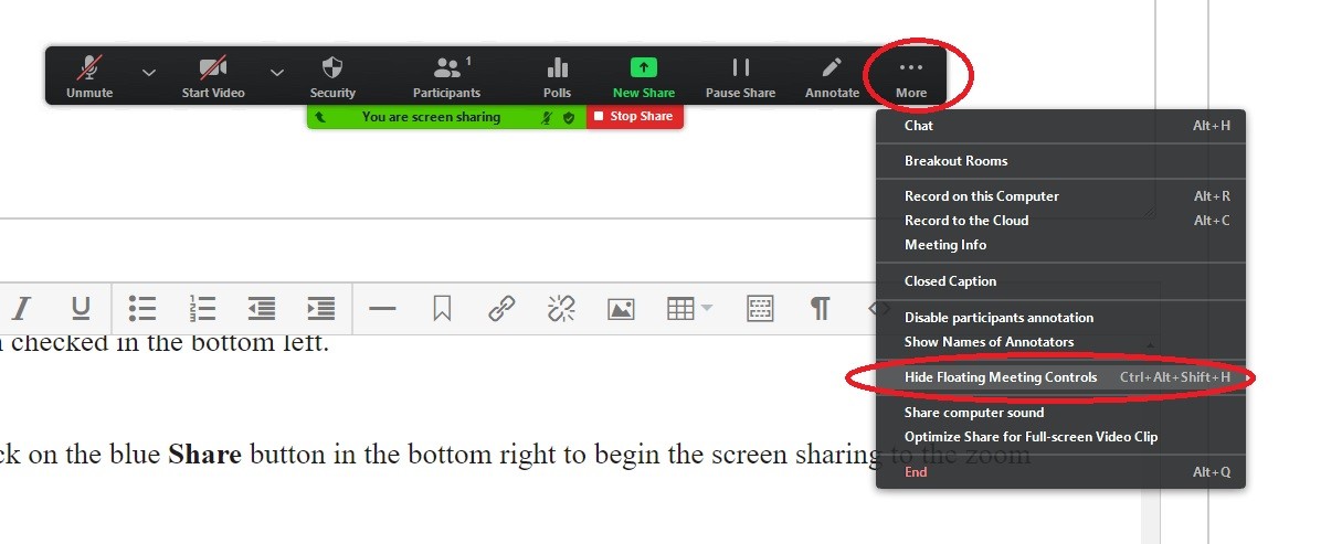 how to share screen on zoom on apple computer